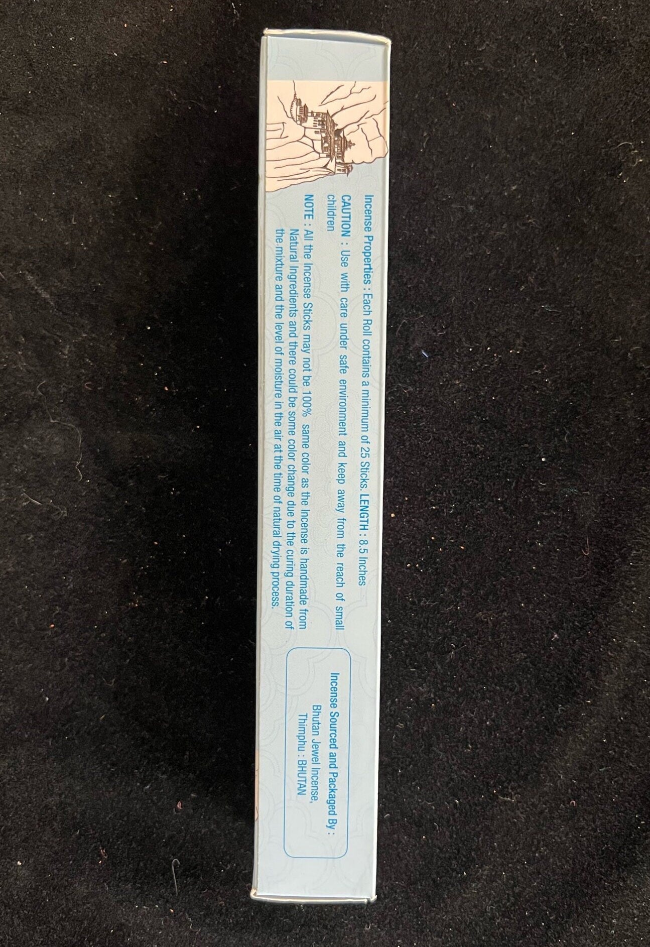 Luu Poe (Naga Incense) | Bhutanese Incense | 25 sticks | 8.5 inches | Bhutan Jewel Incense House - The Incense Stick