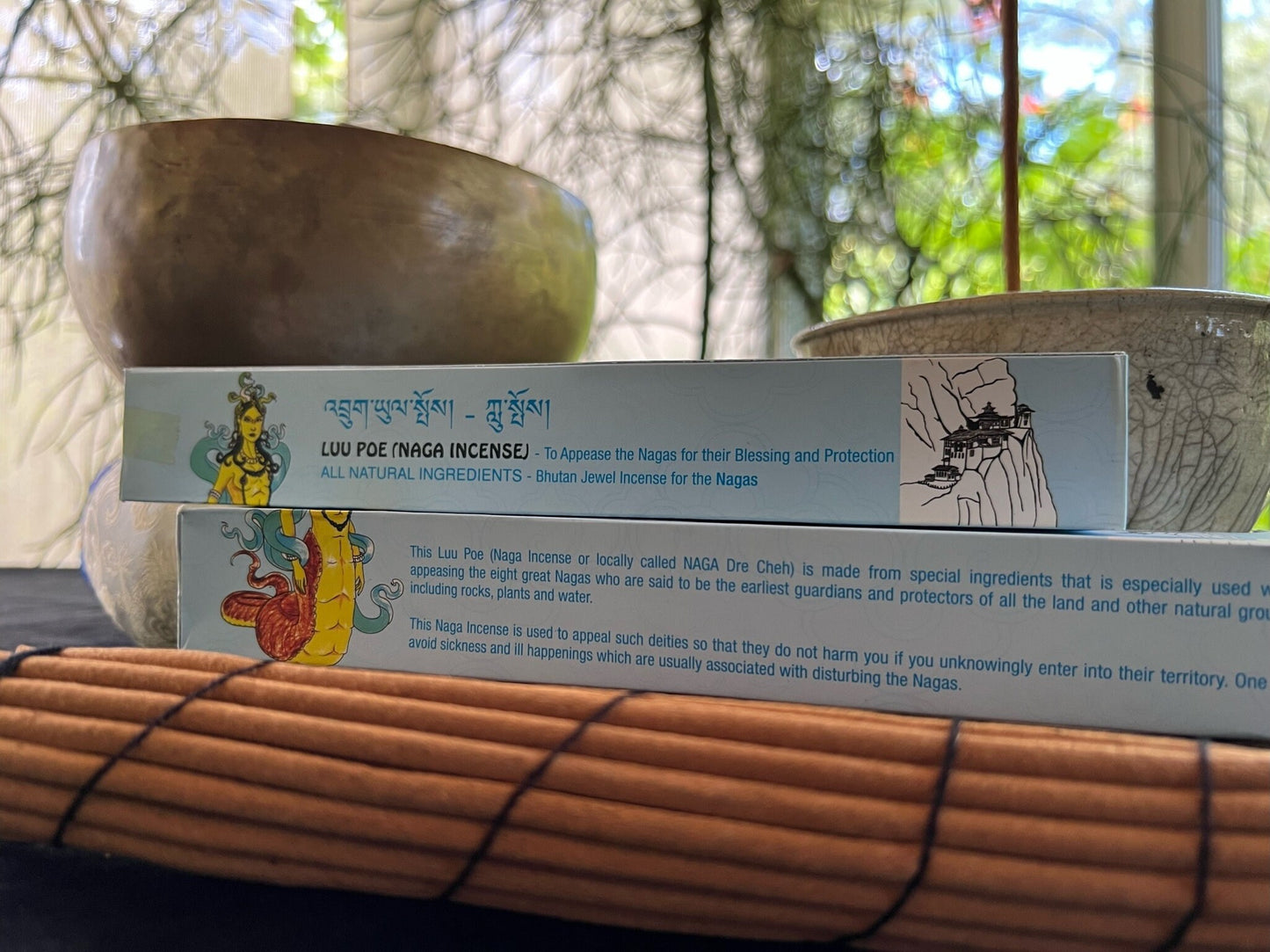 Luu Poe (Naga Incense) | Bhutanese Incense | 25 sticks | 8.5 inches | Bhutan Jewel Incense House - The Incense Stick