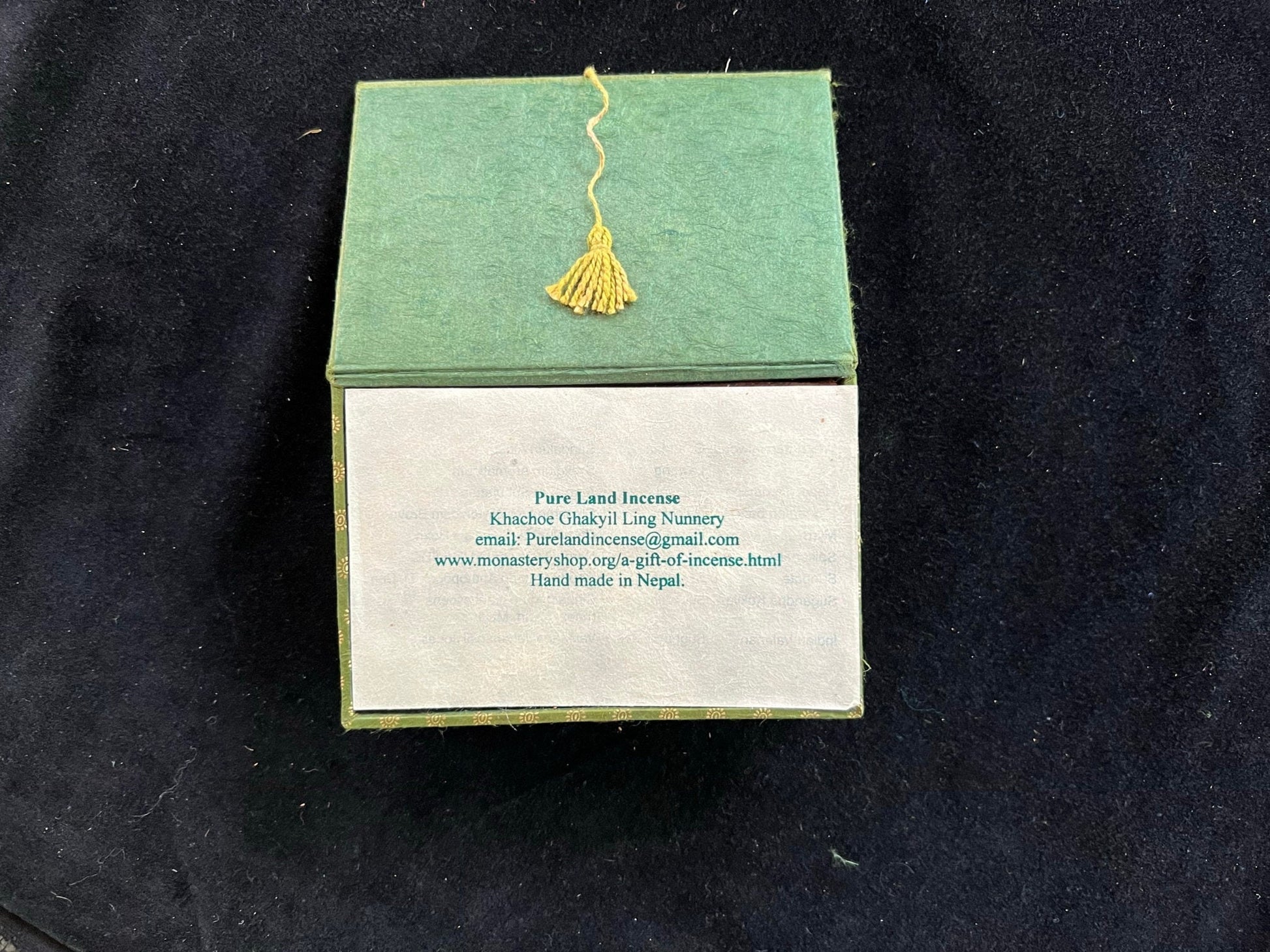 Tara incense | Tibetan Incense | Aprox 250 grams | Khachoe Ghakyil Ling Nunnery | Nepal| Approx 85 to 95 sticks| 4" long - The Incense Stick