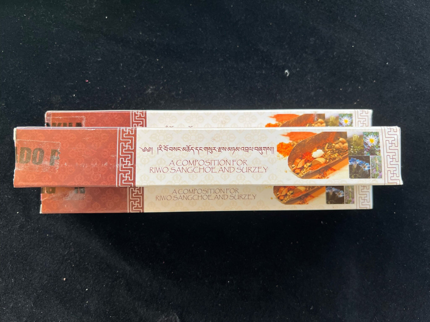 Nado Riwo Sangchoe Incense Red | Bhutanese Incense | 35 sticks | Pure Natural Incense | Nado Poizokhang | For Riwo Sangchoe and Surzey - The Incense Stick