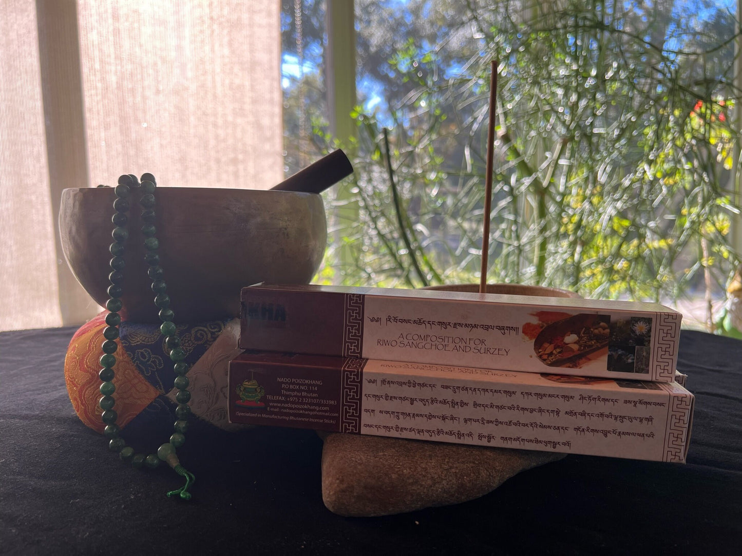 Nado Riwo Sangchoe Incense Red | Bhutanese Incense | 35 sticks | Pure Natural Incense | Nado Poizokhang | For Riwo Sangchoe and Surzey - The Incense Stick