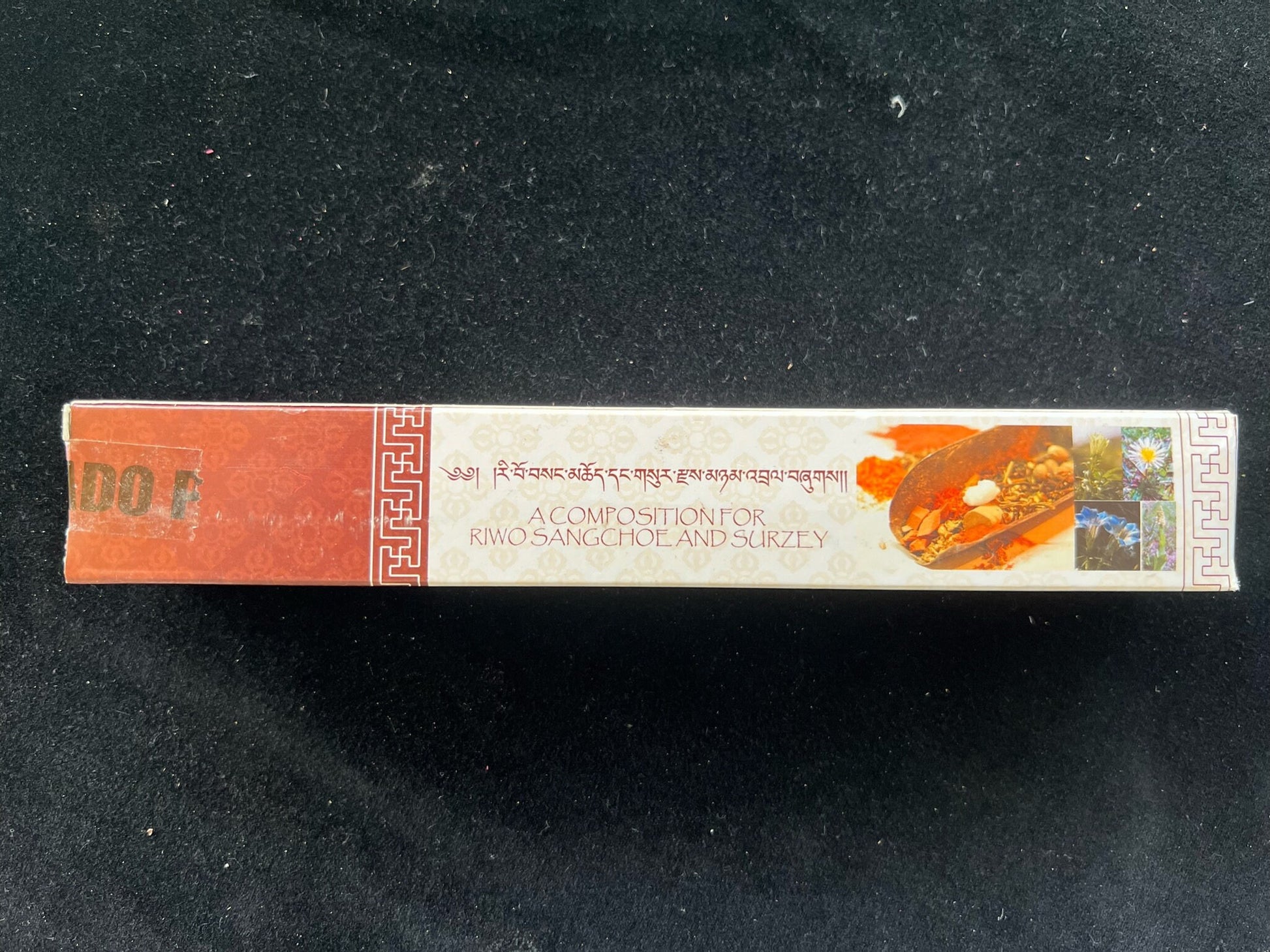 Nado Riwo Sangchoe Incense Red | Bhutanese Incense | 35 sticks | Pure Natural Incense | Nado Poizokhang | For Riwo Sangchoe and Surzey - The Incense Stick