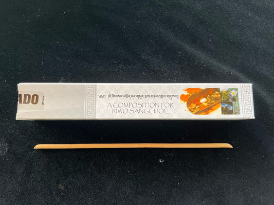 Nado Riwo Sangchoe Incense White | Bhutanese Incense | 35 sticks | Pure Natural Incense | Nado Poizokhang | For Riwo Sangchoe - The Incense Stick