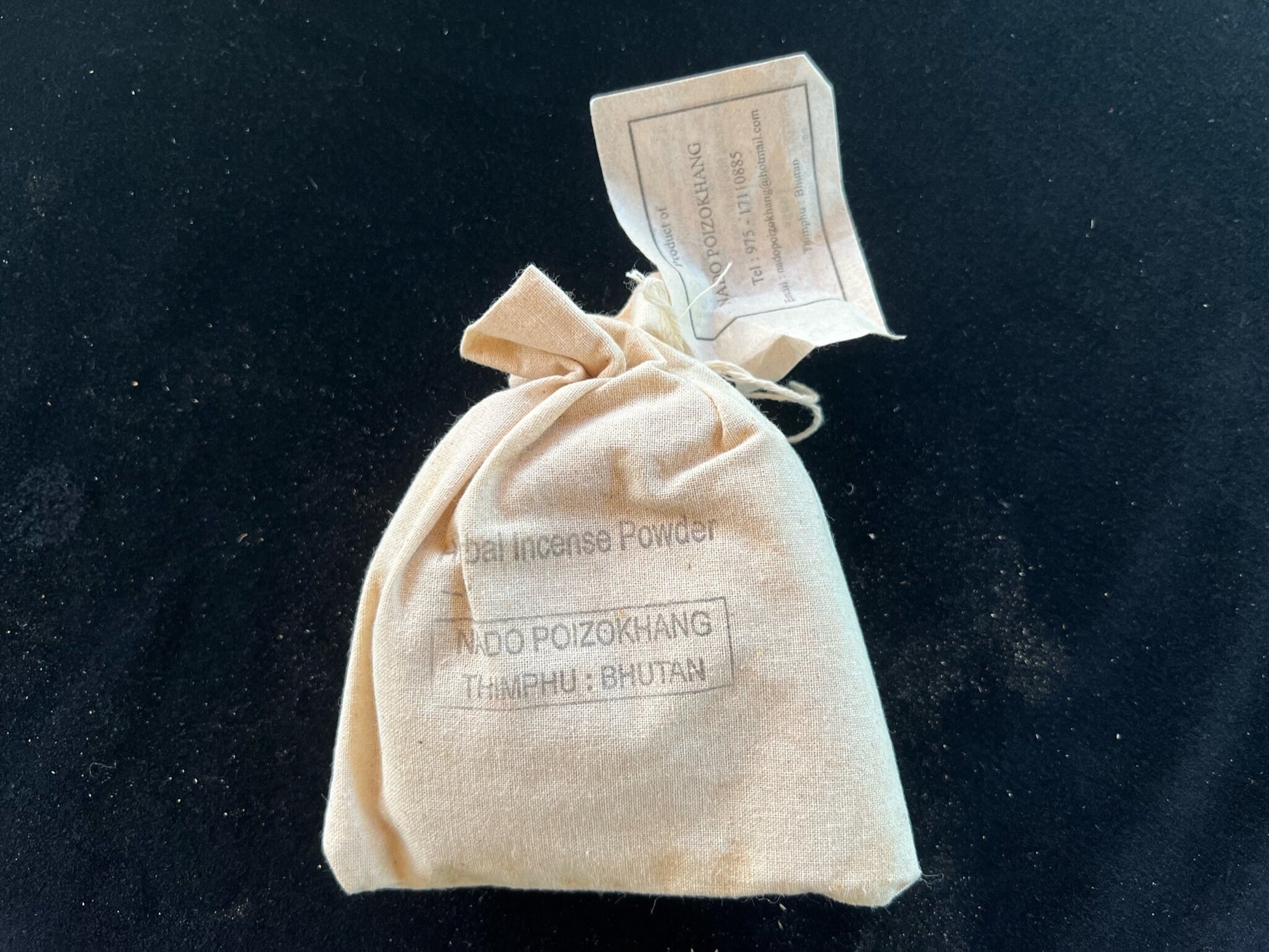 Nado Zangdrup Sang Powder Incense | Bhutanese Incense | 100 grams | Pure Incense | Nado Poizokhang - The Incense Stick