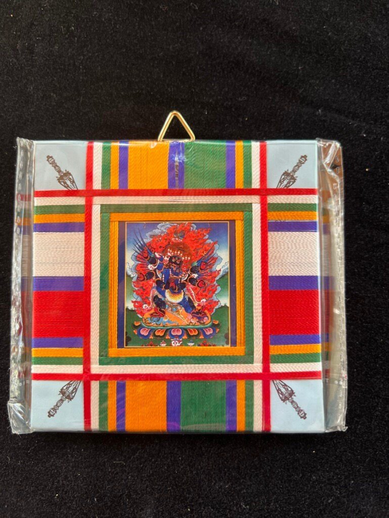 Vajrakilaya Shung Khor Protective Amulet | | 4.5 in by 4.5 in | Protection Blessing - The Incense Stick