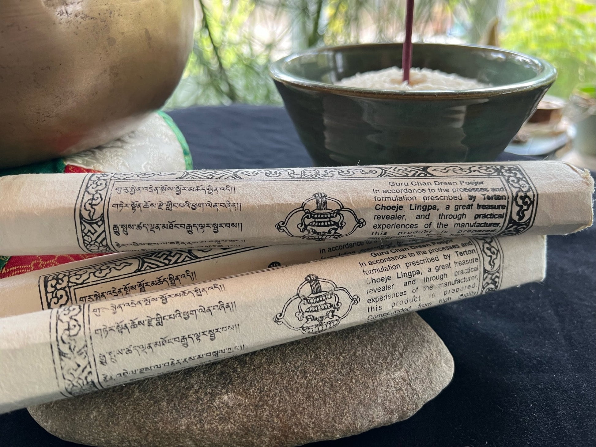 Guru Chan Dreen Poejor Incense | Bhutanese Himalayan Style Incense | 30 sticks | 9 inches | Chimi Incense - The Incense Stick