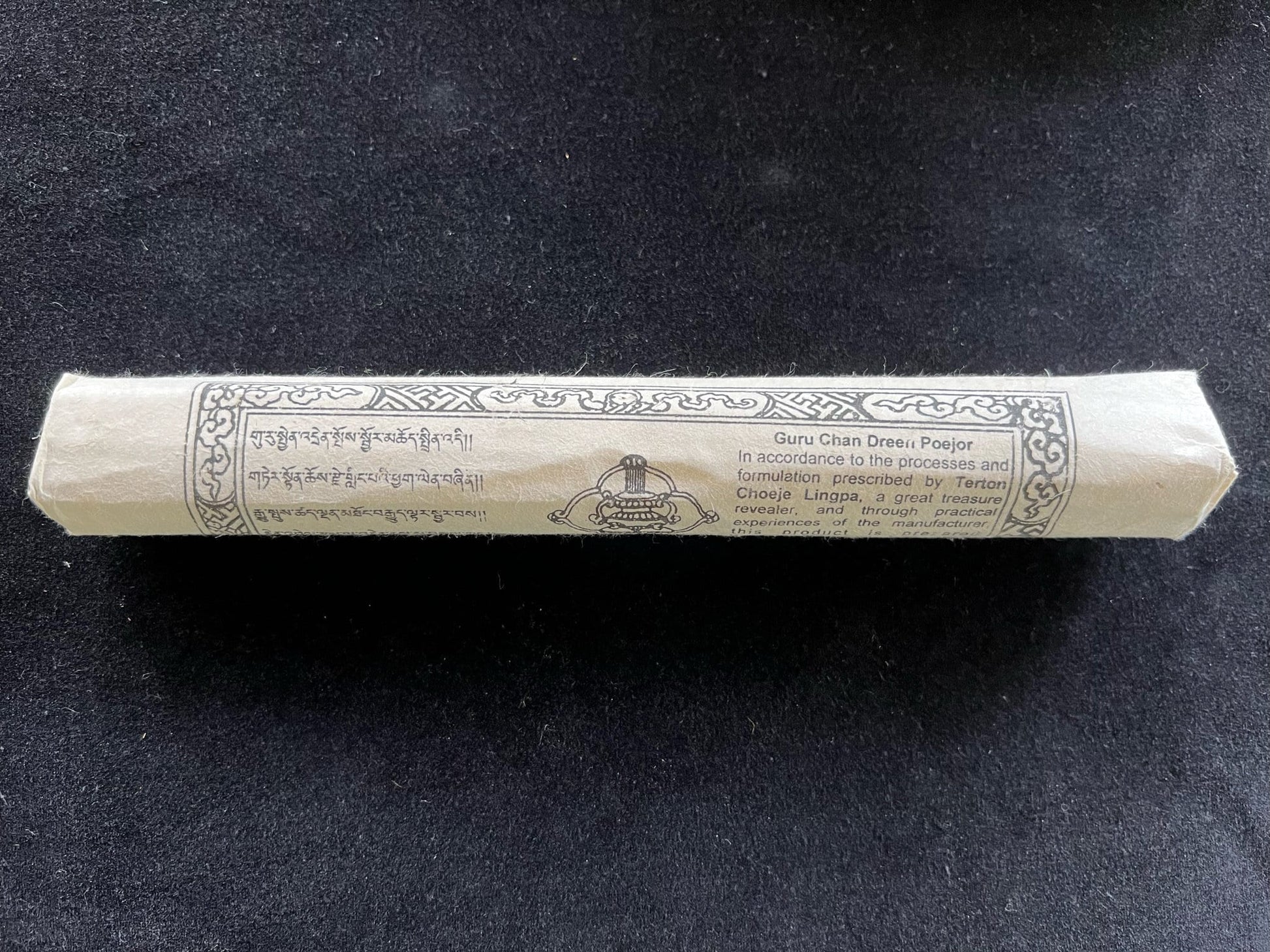 Guru Chan Dreen Poejor Incense | Bhutanese Himalayan Style Incense | 30 sticks | 9 inches | Chimi Incense - The Incense Stick