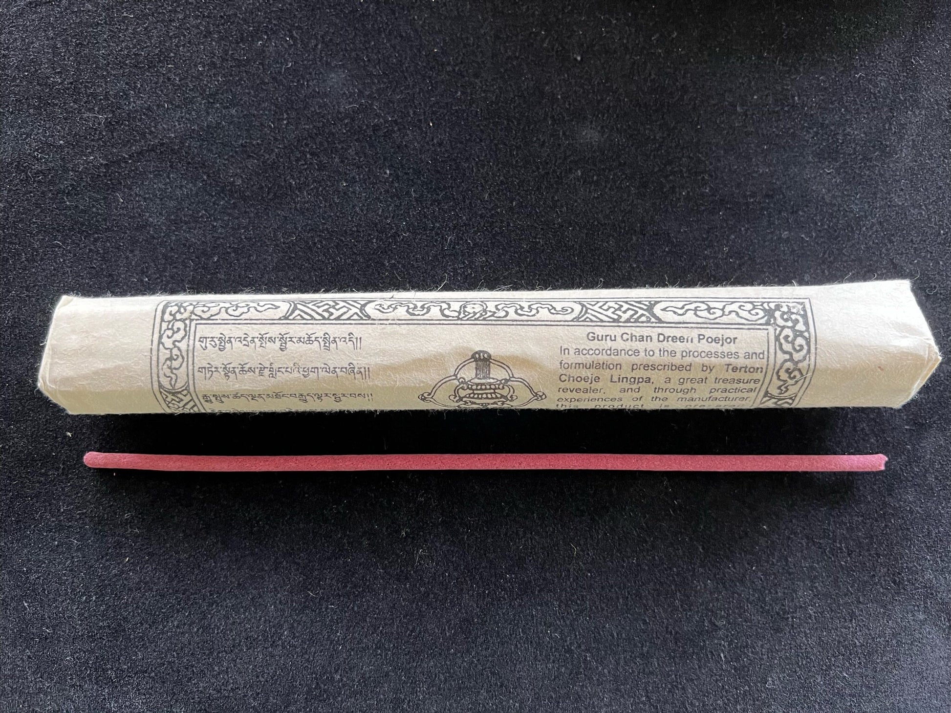 Guru Chan Dreen Poejor Incense | Bhutanese Himalayan Style Incense | 30 sticks | 9 inches | Chimi Incense - The Incense Stick