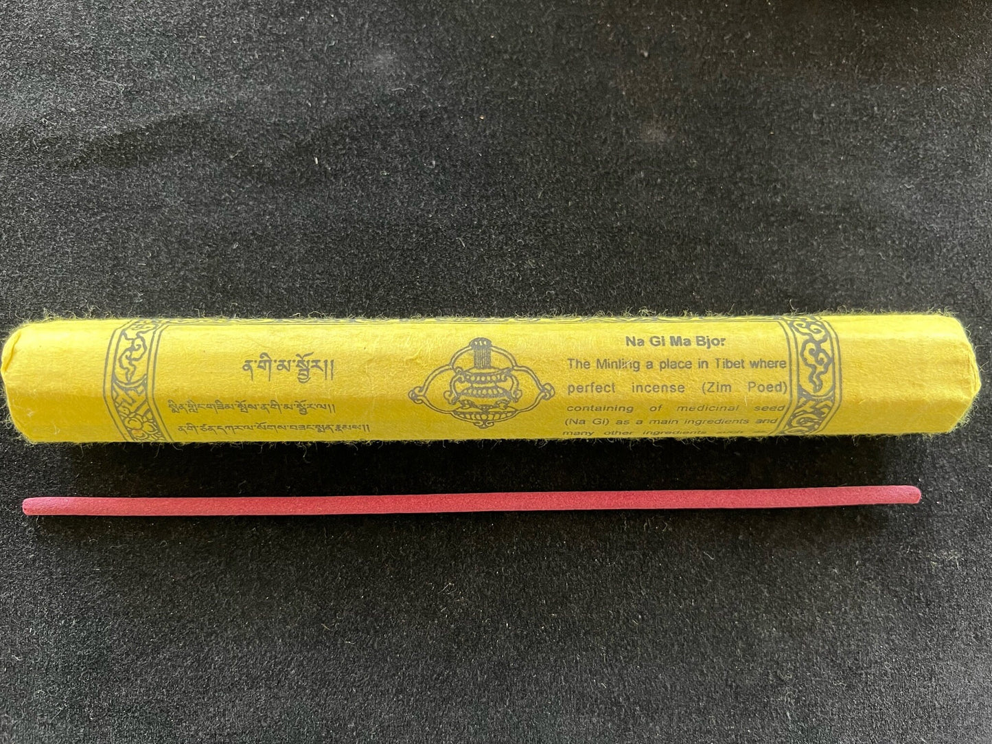 Na Gi Ma Bjor Incense | Bhutanese Himalayan Style Incense | 30 sticks | 9 inches | Chimi Incense - The Incense Stick