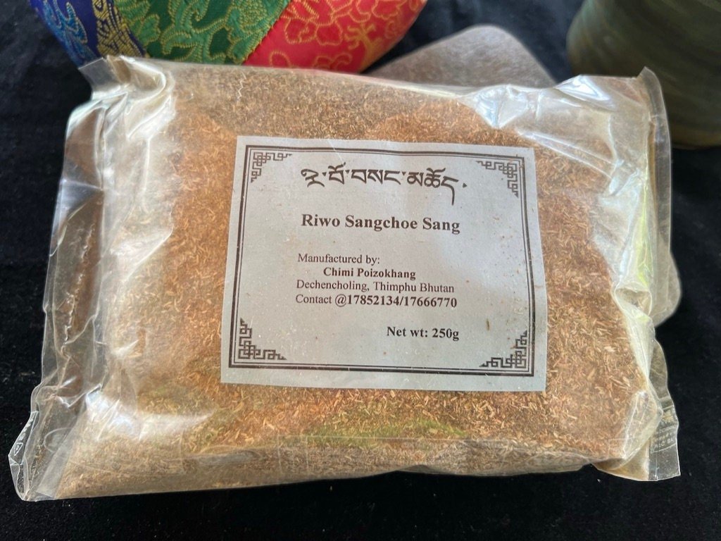Riwo Sangchoe Powder| Bhutanese Himalayan Style Incense | 250 grams | Chimi Incense - The Incense Stick