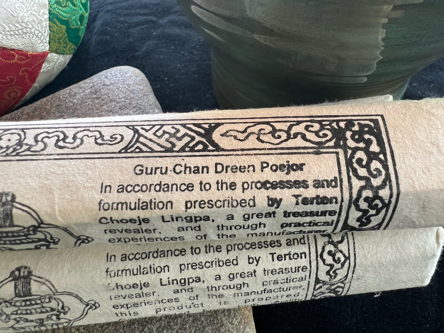 Guru Chan Dreen Poejor Incense | Bhutanese Himalayan Style Incense | 30 sticks | 9 inches | Chimi Incense - The Incense Stick