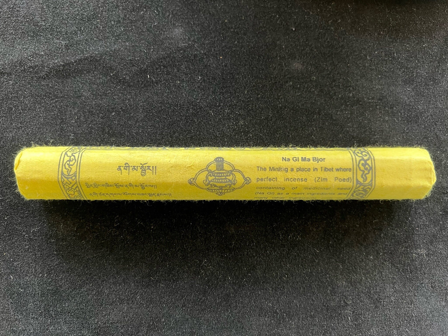 Na Gi Ma Bjor Incense | Bhutanese Himalayan Style Incense | 30 sticks | 9 inches | Chimi Incense - The Incense Stick