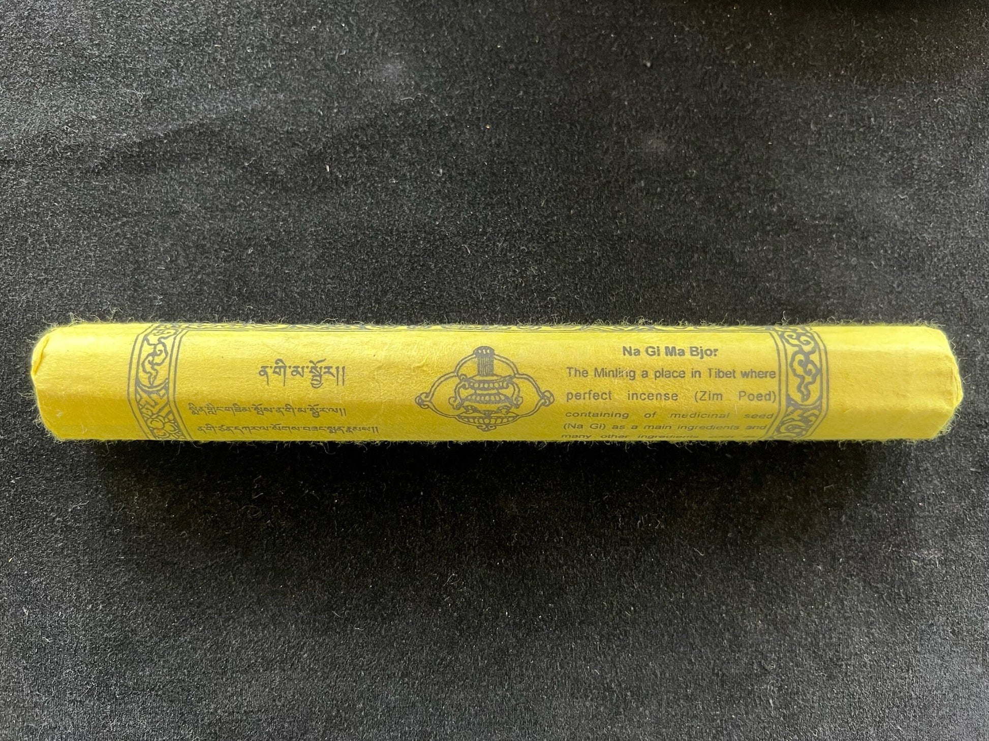 Na Gi Ma Bjor Incense | Bhutanese Himalayan Style Incense | 30 sticks | 9 inches | Chimi Incense - The Incense Stick