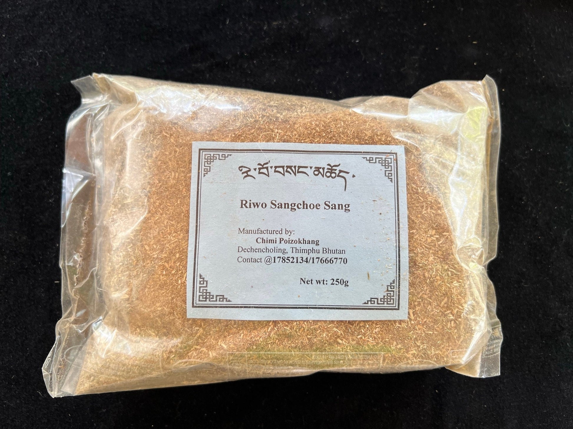 Riwo Sangchoe Powder| Bhutanese Himalayan Style Incense | 250 grams | Chimi Incense - The Incense Stick