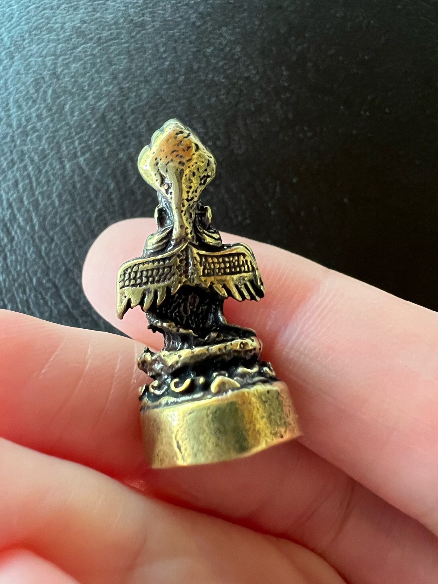 Tiny Naga Kanya Statue | Handmade | 1.25 inches by .50 inches | Guardian Goddess of the Three Realms - The Incense Stick