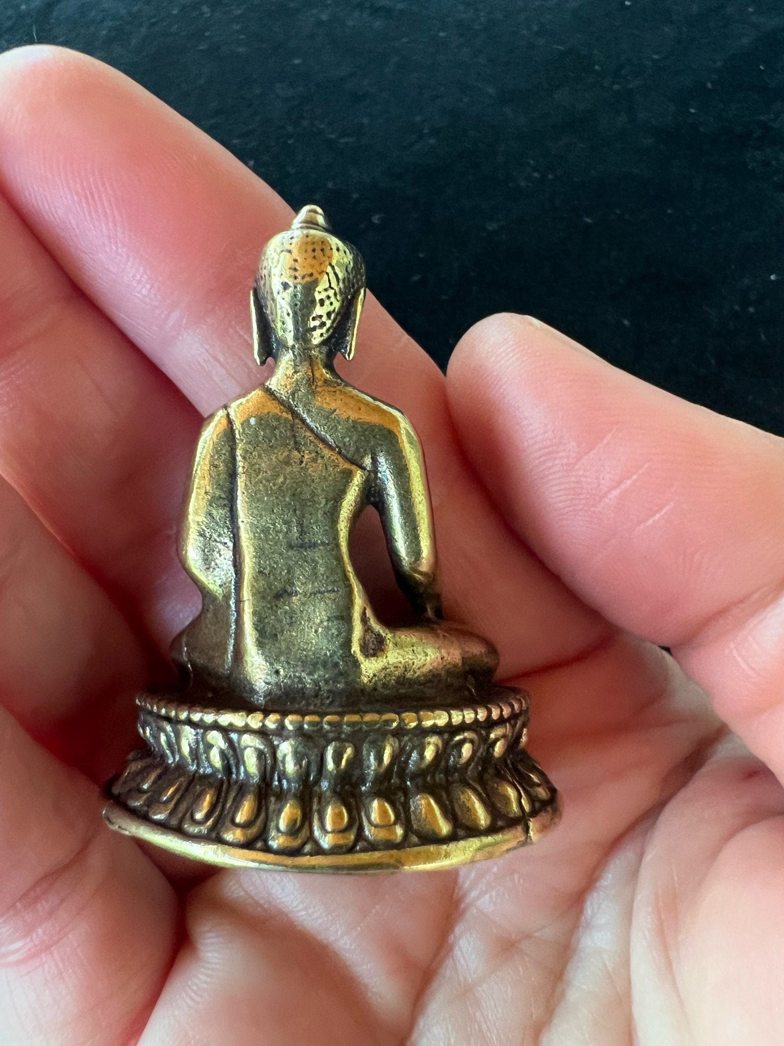 Deluxe Small Buddha Shakyamuni Statue | Handmade |1.85 inches - The Incense Stick