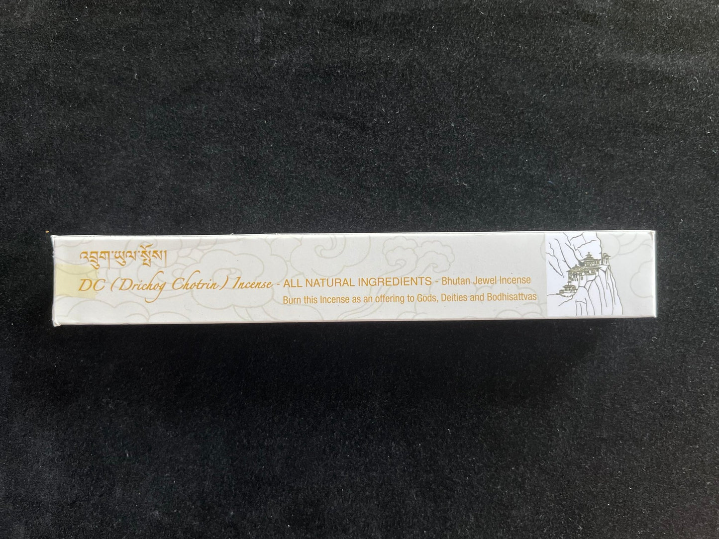 DC (Drichog Chotrin) Incense for Calm and Peace | Bhutanese Incense | 28 sticks | 8.5 inches - The Incense Stick