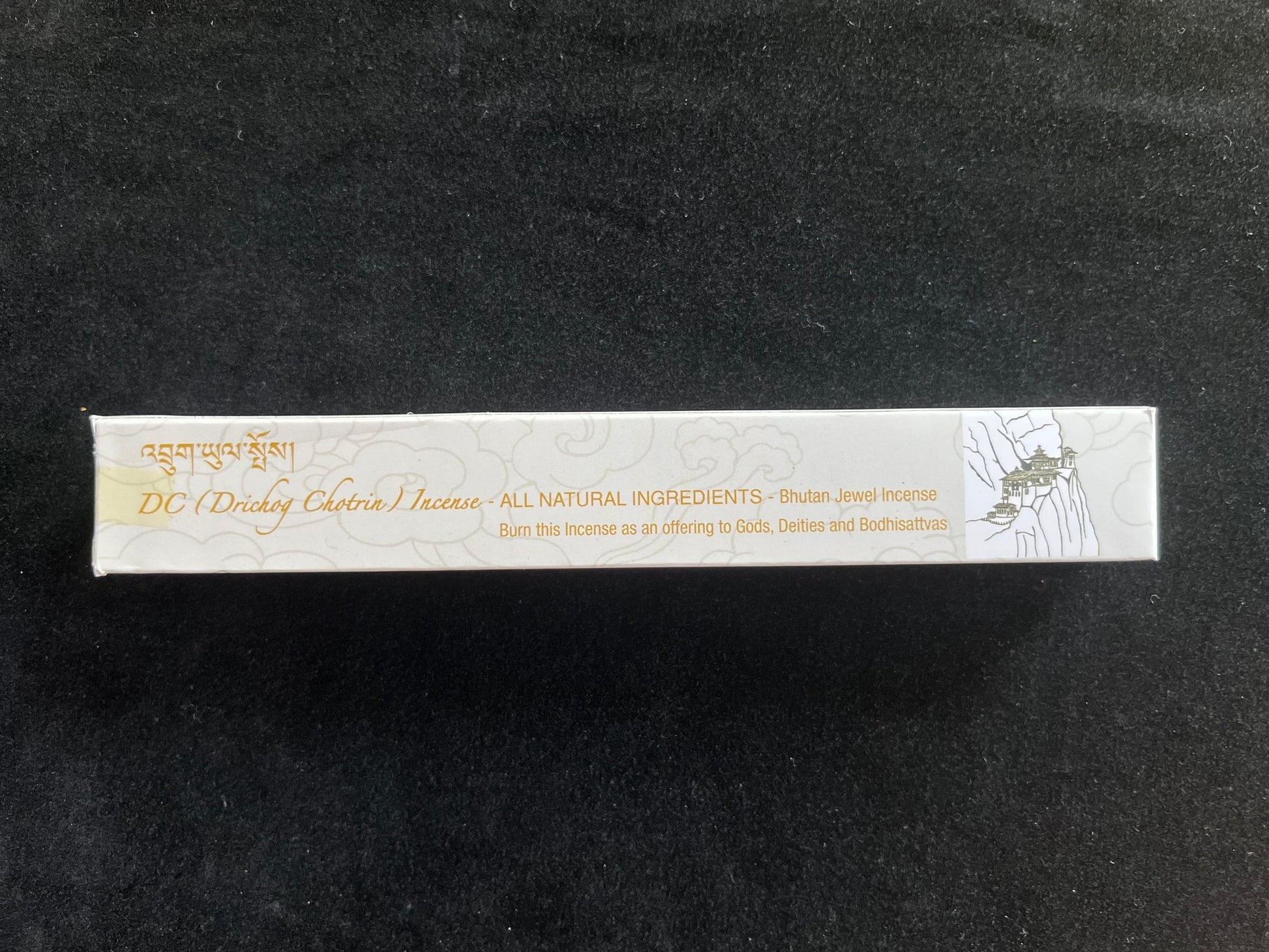 DC (Drichog Chotrin) Incense for Calm and Peace | Bhutanese Incense | 28 sticks | 8.5 inches - The Incense Stick
