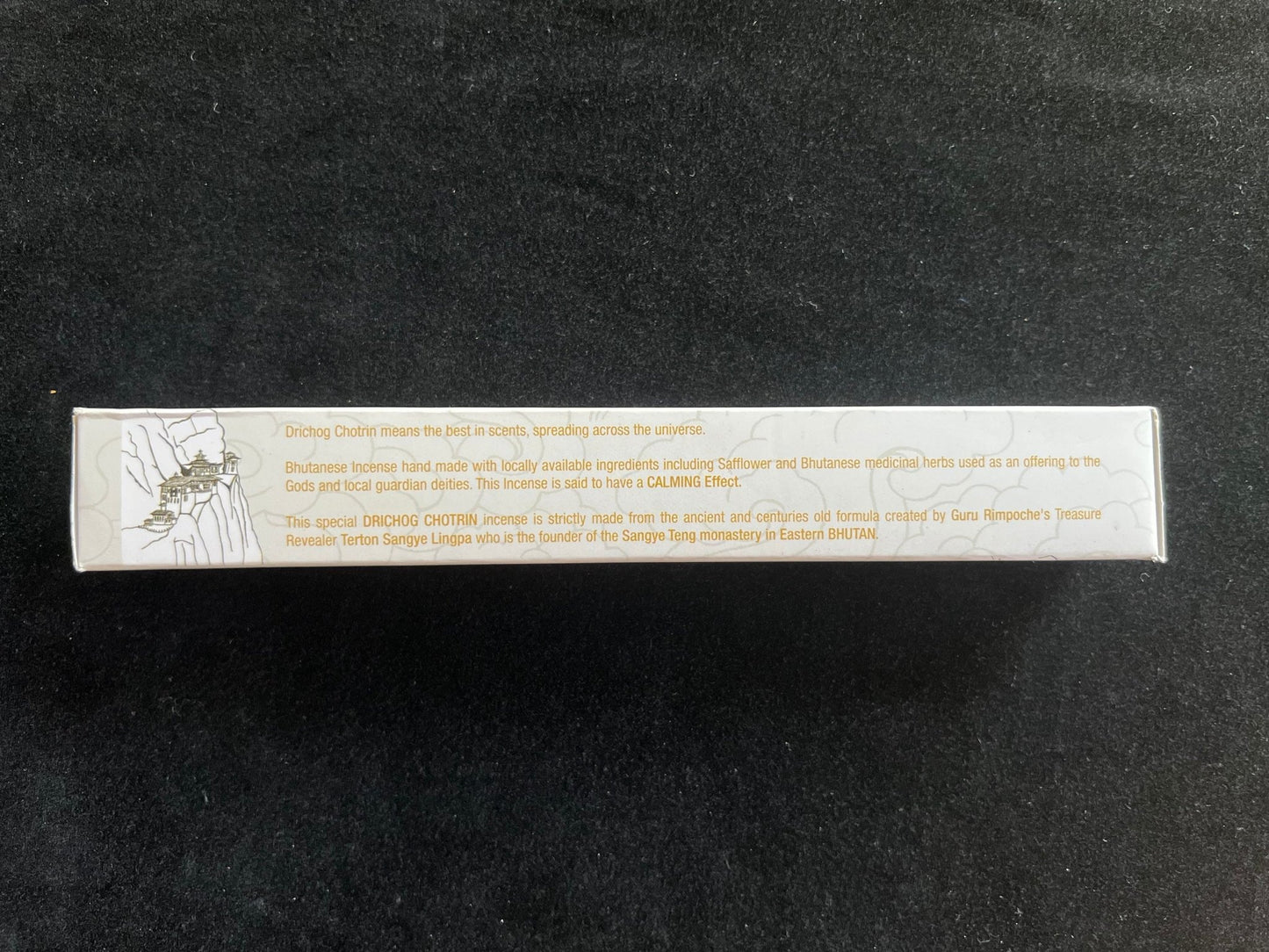 DC (Drichog Chotrin) Incense for Calm and Peace | Bhutanese Incense | 28 sticks | 8.5 inches - The Incense Stick