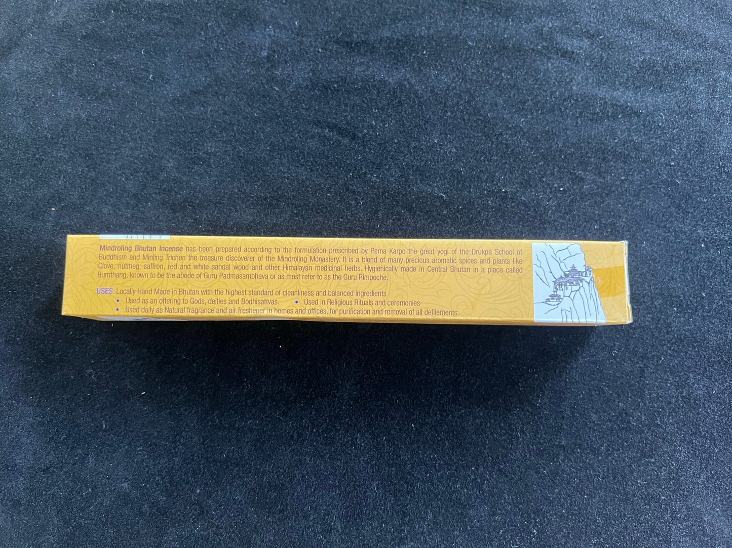 Mindroling Incense | Bhutanese Incense | 30 sticks | 8 inches | Bhutan Jewel Incense House - The Incense Stick