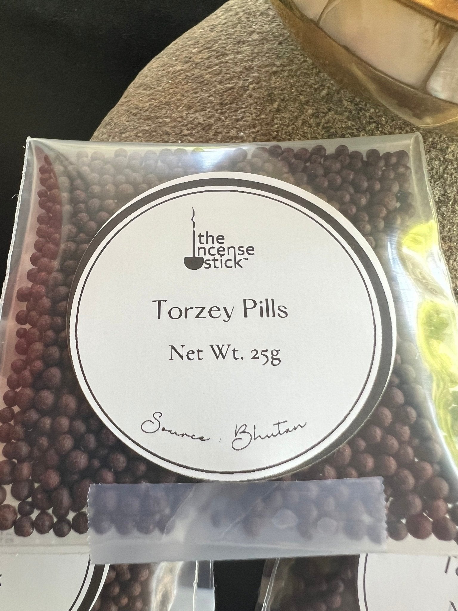 Torzey Pills | Bhutan | 25 grams | Torzay Substance - The Incense Stick