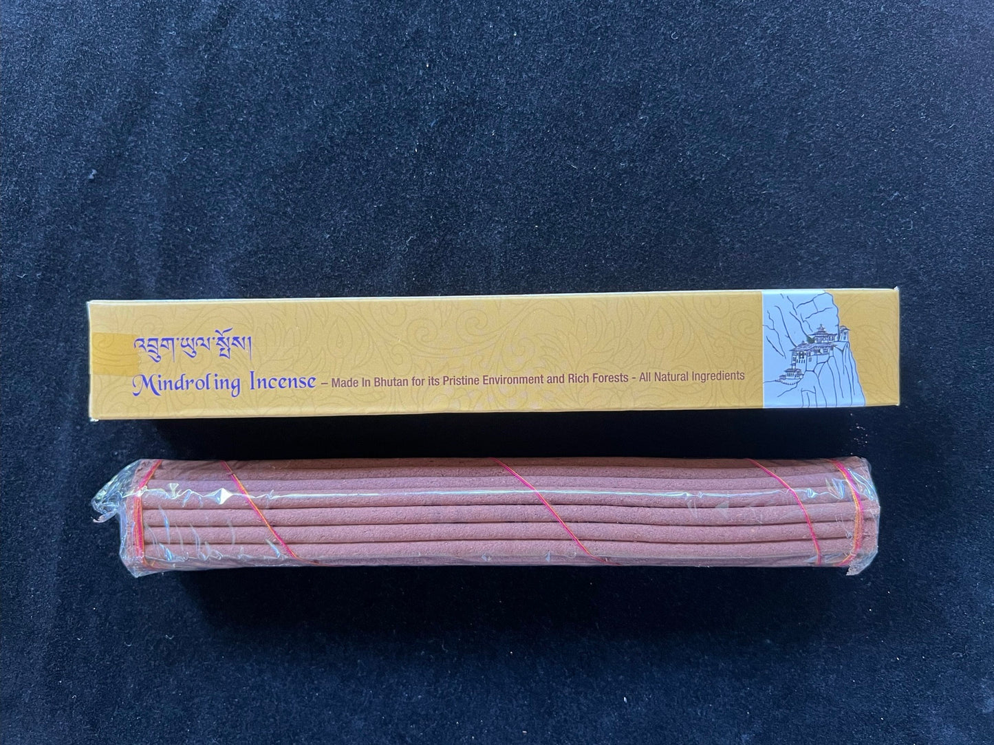 Mindroling Incense | Bhutanese Incense | 30 sticks | 8 inches | Bhutan Jewel Incense House - The Incense Stick
