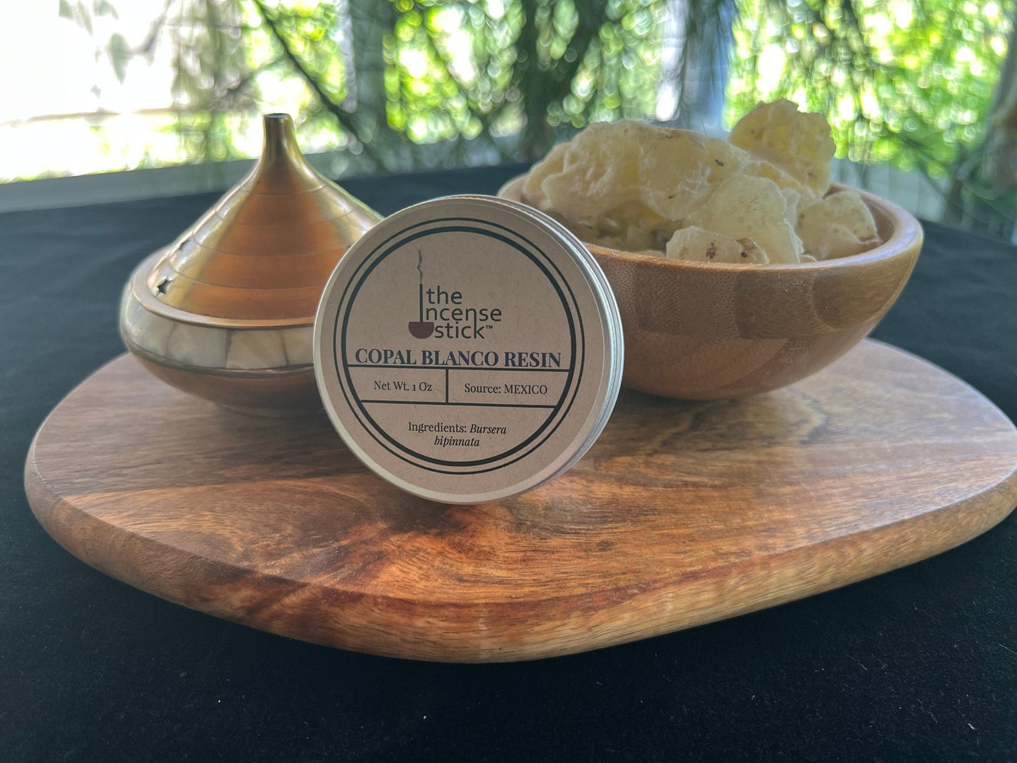 Copal Blanco Resin | 1 ounce | Natural Tree Resin | 100% Natural Copal resin | Mexico | White Copal | Incense - The Incense Stick