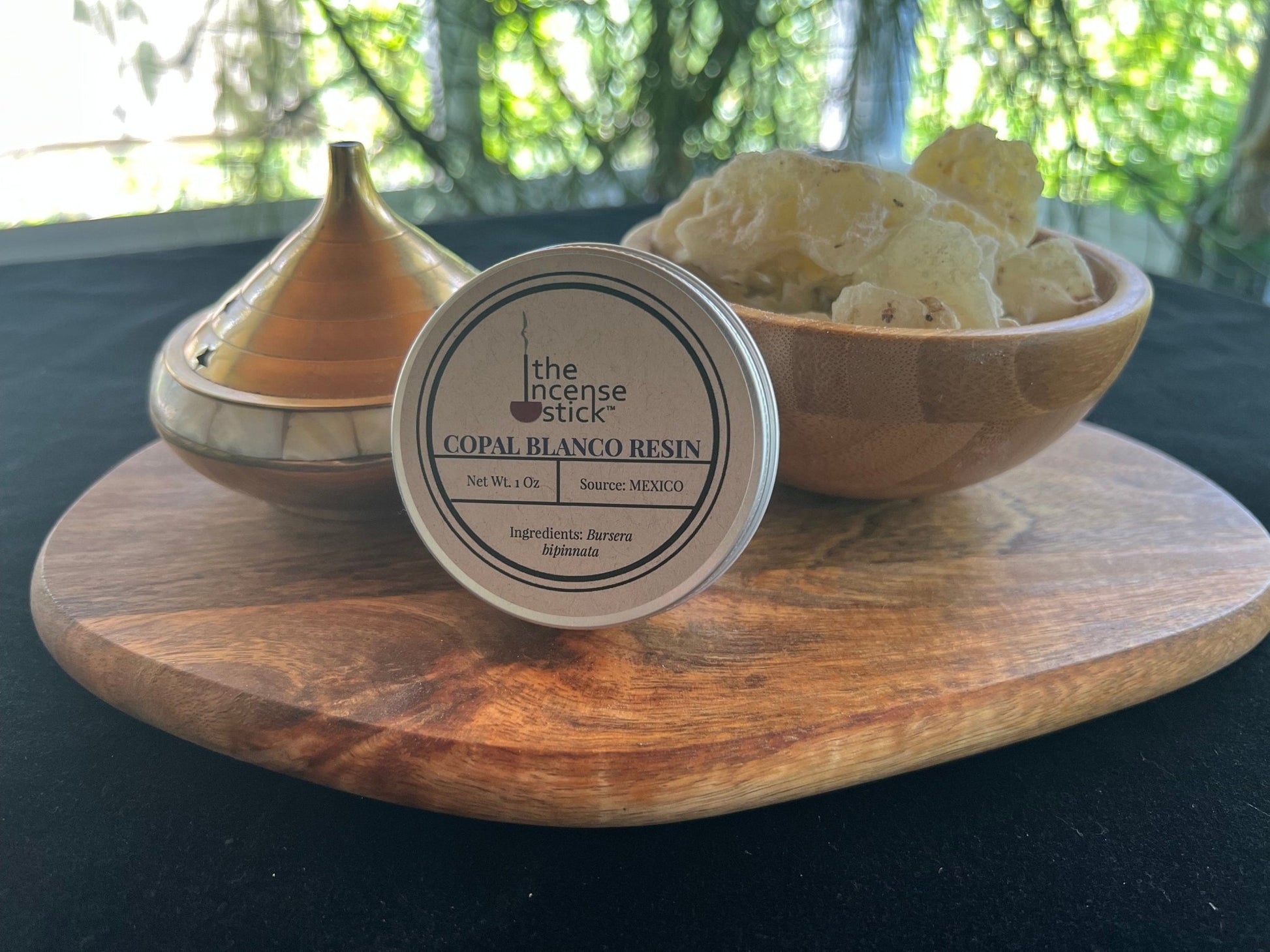 Copal Blanco Resin | 1 ounce | Natural Tree Resin | 100% Natural Copal resin | Mexico | White Copal | Incense - The Incense Stick