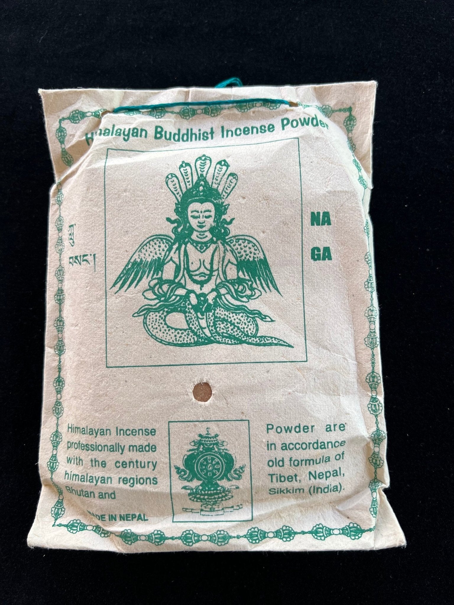 Naga Himalayan Buddhist Incense Powder | Nepalese Incense Powder | 130 grams | Himalayan Arts | Lu Sang - The Incense Stick