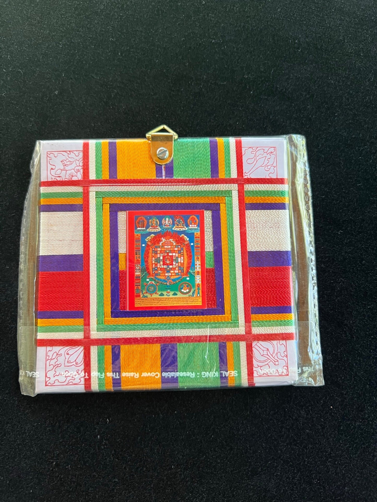 Scorpion Protection Yantra Protective Amulet | | 4.5 in by 4.5 in | Protection Blessing | Tibetan Astrology Thangka - The Incense Stick