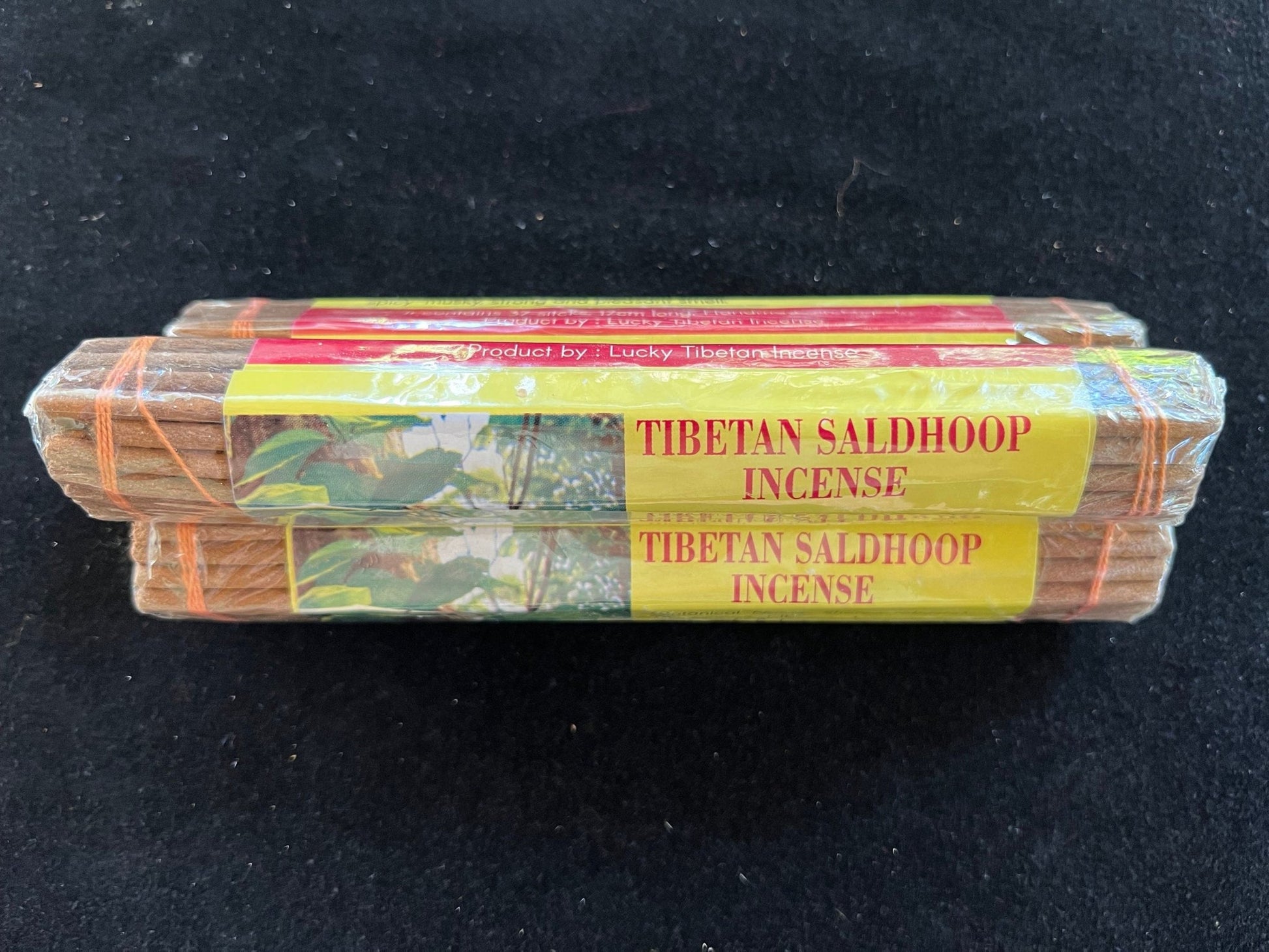 Tibetan Saldhoop Incense | Himalayan Incense | 37 sticks | 6.5in - The Incense Stick