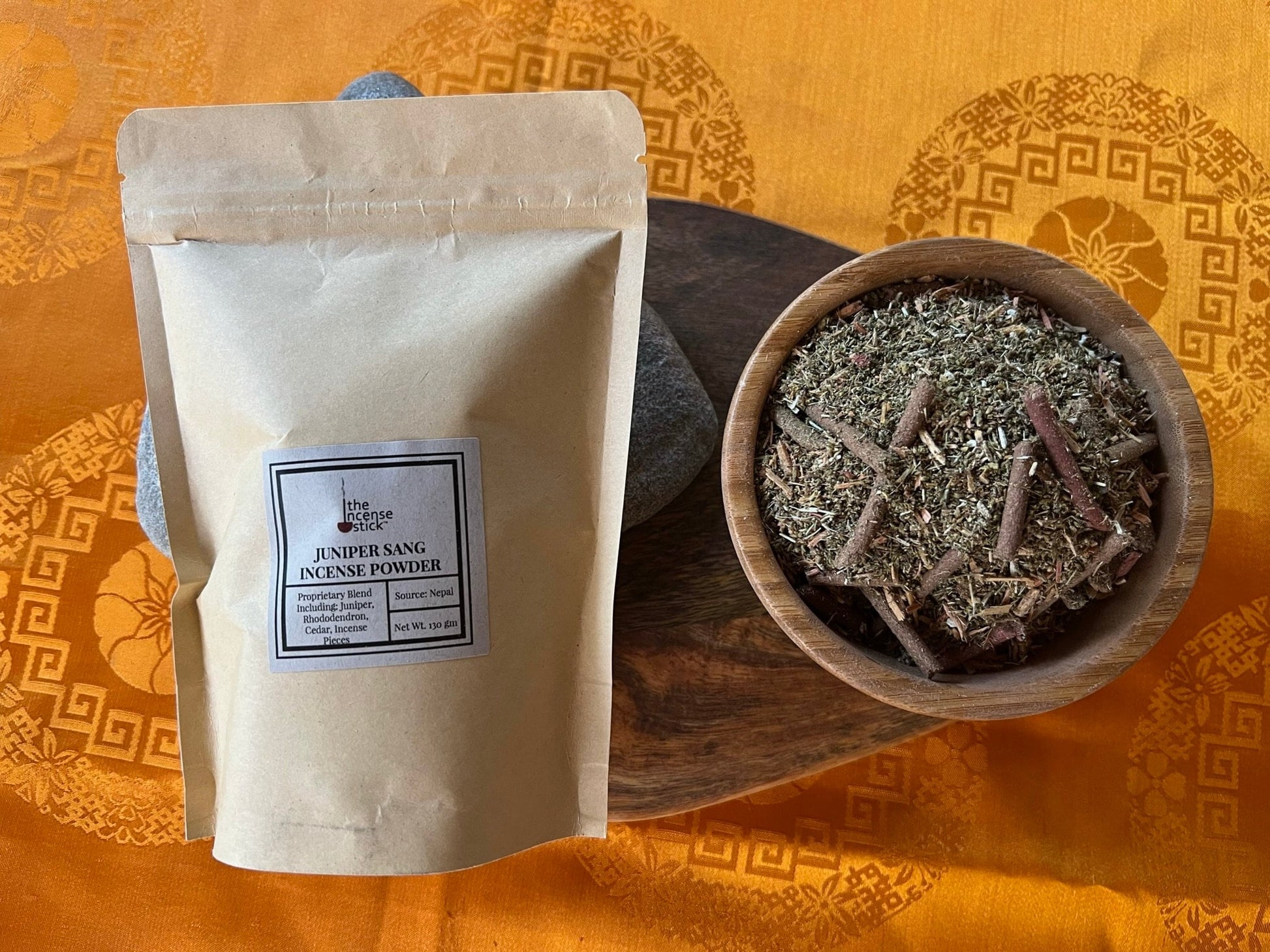 Juniper Sang Incense Powder| Nepal | 130 grams | Riwo Sangchod - The Incense Stick