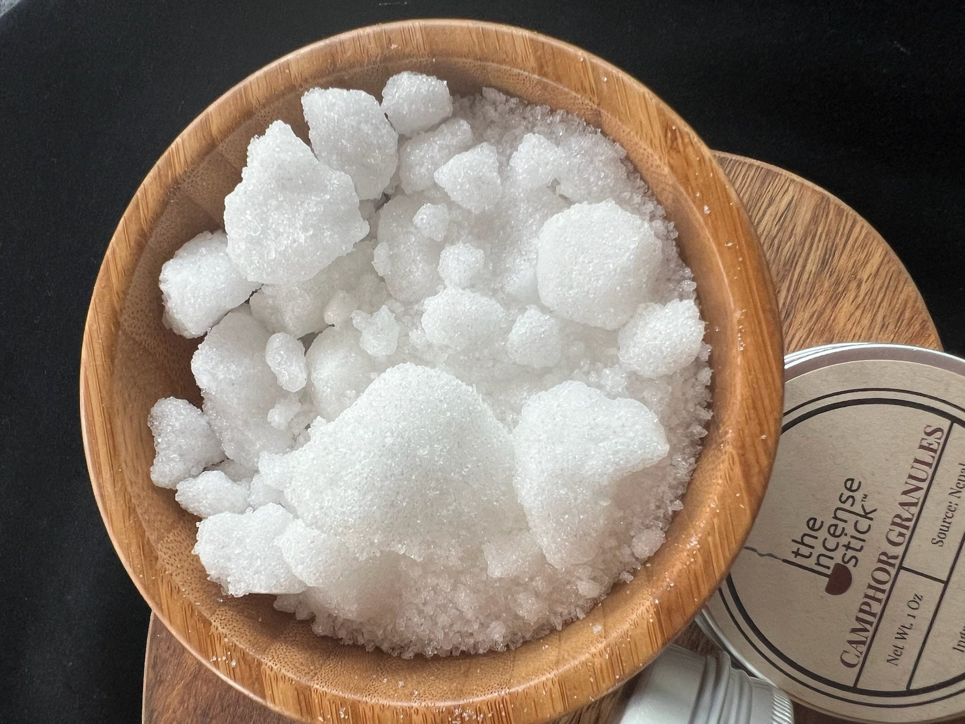 Camphor Granules | Camphora officinarum | 1 ounce | Nepal | Premium Quality Camphor | Kapoor | Incense - The Incense Stick