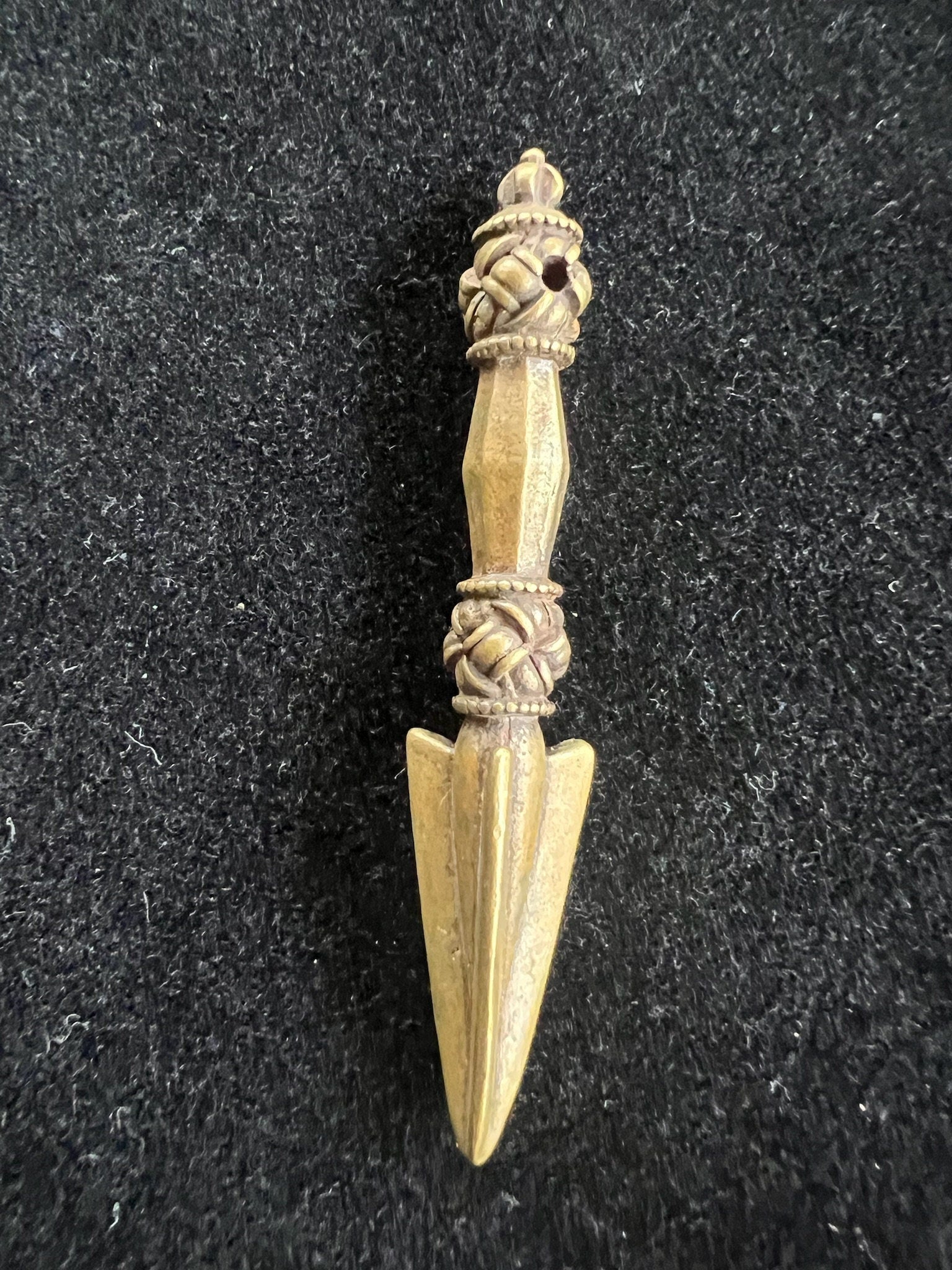 Phurba Amulet | Handmade | 2.75 inches by .50 inches | Stability - The Incense Stick