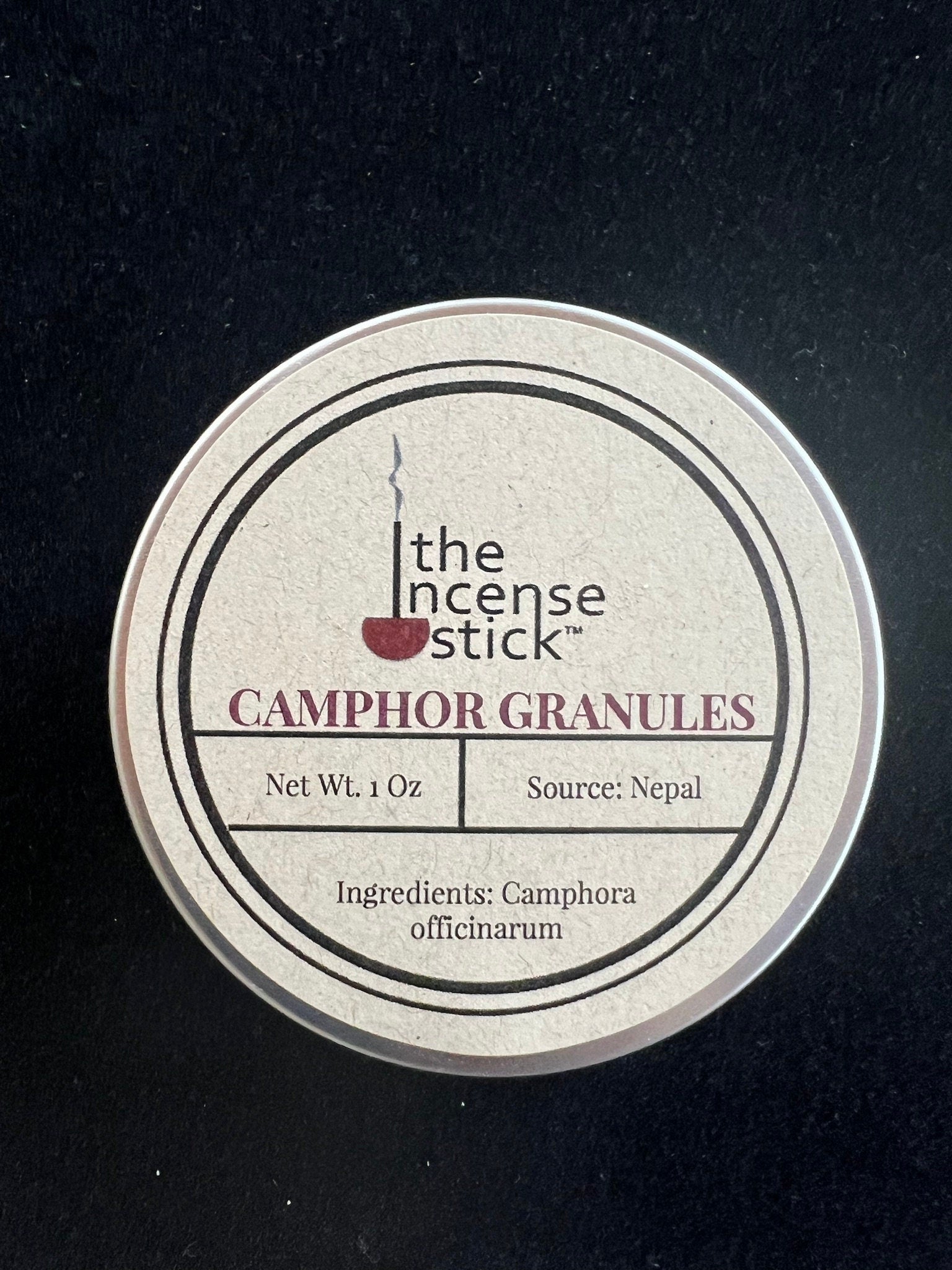 Camphor Granules | Camphora officinarum | 1 ounce | Nepal | Premium Quality Camphor | Kapoor | Incense - The Incense Stick