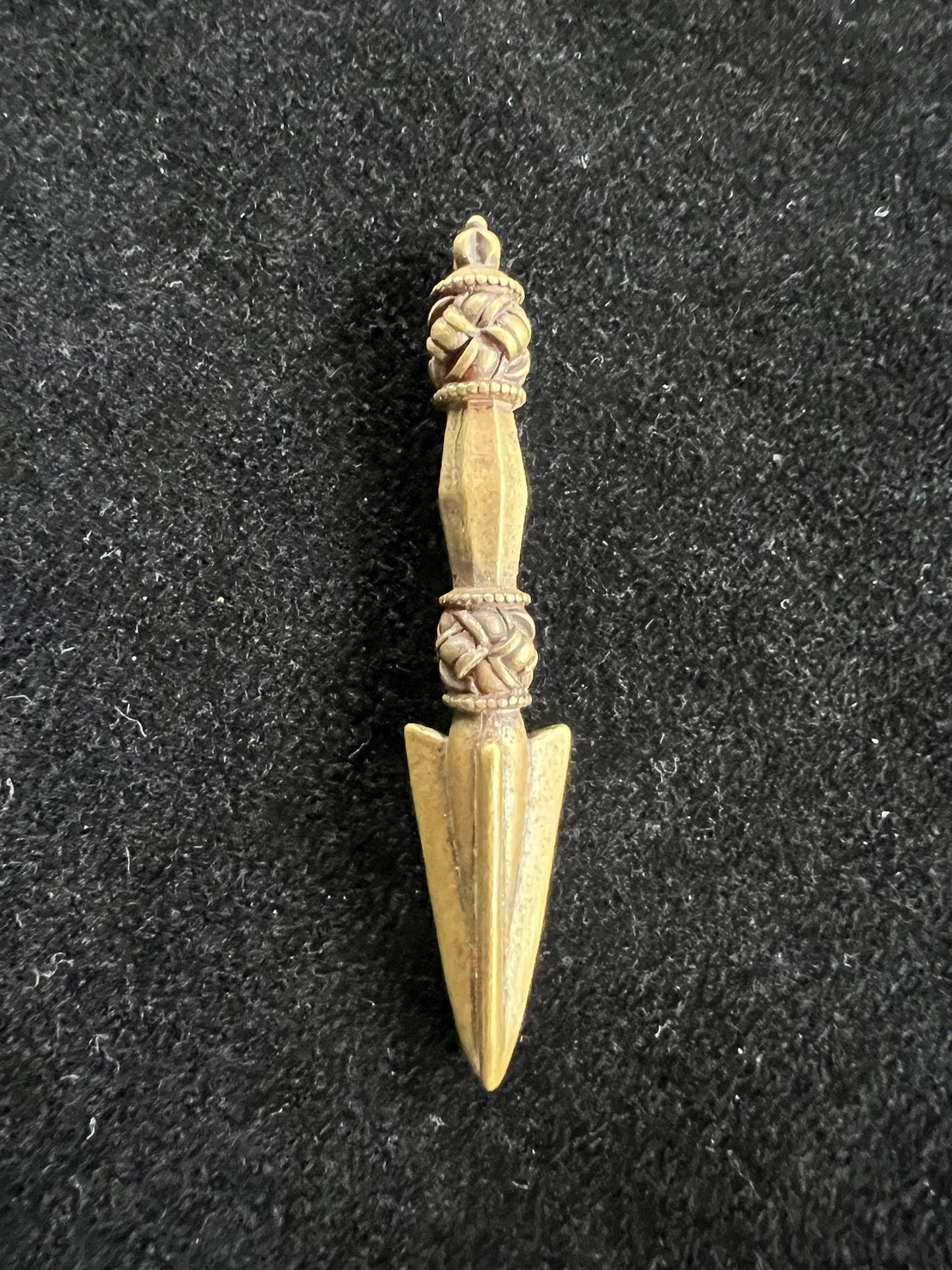 Phurba Amulet | Handmade | 2.75 inches by .50 inches | Stability - The Incense Stick