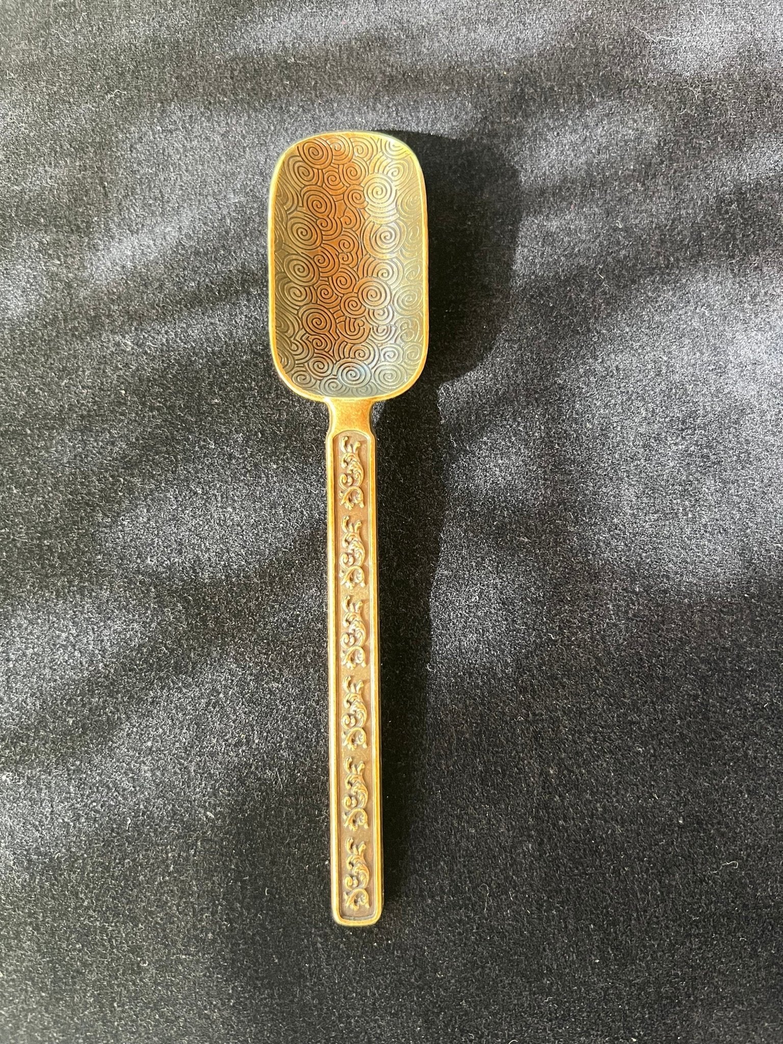 Ash Spoon | Japanese Incense Ceremonies | Brass | 6 inches long - The Incense Stick